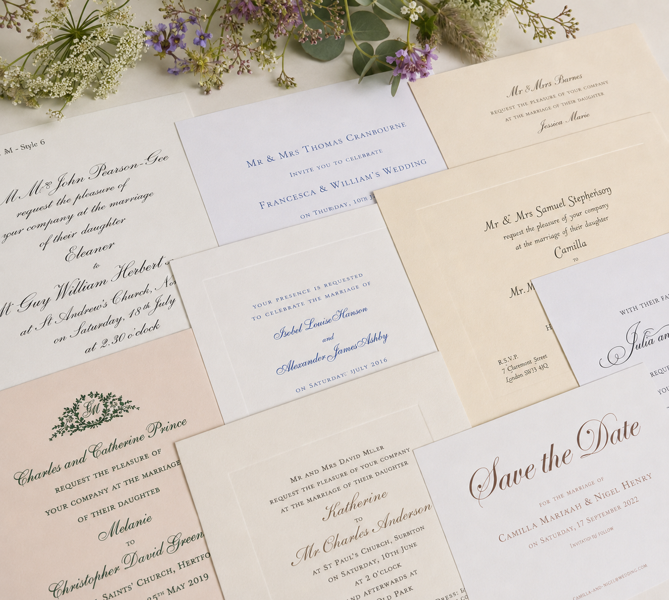 Wedding Sample Pack