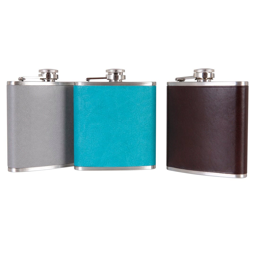 Bondi Blue Hip Flask