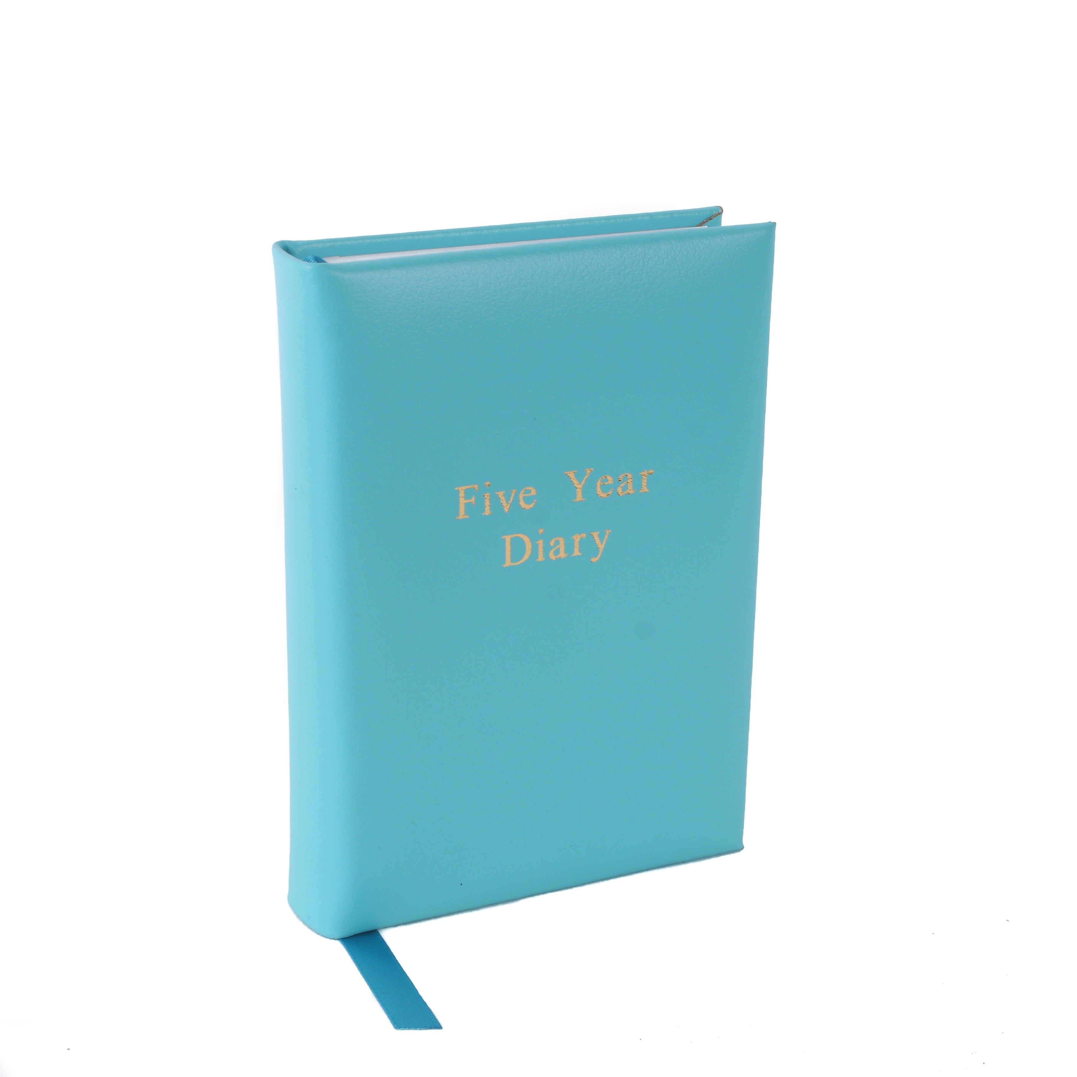 Turquoise Five Year Diary