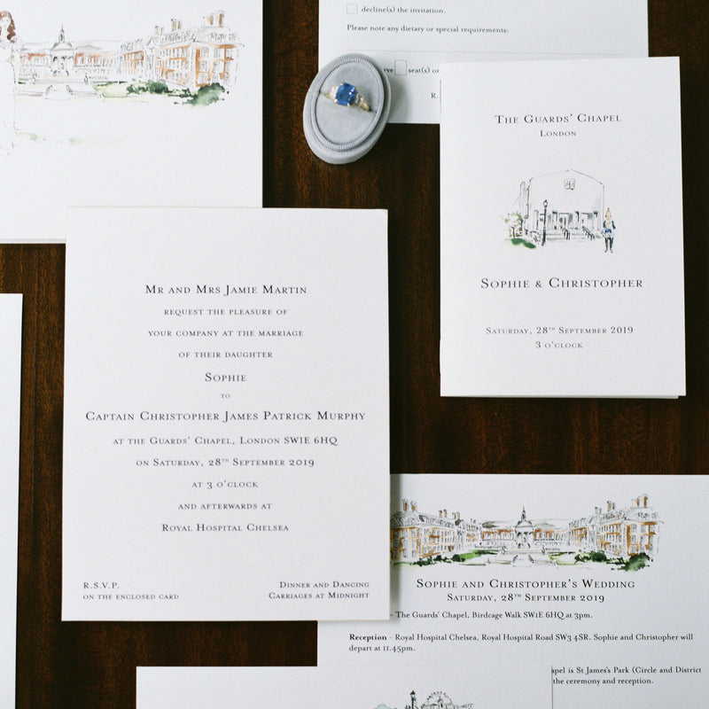 Illustrated Wedding Suite