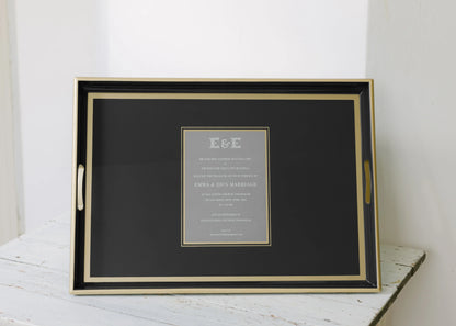 Large Invitation Tray