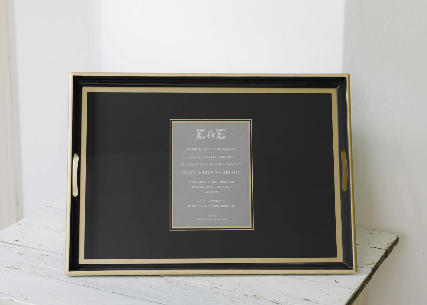 Small Invitation Tray