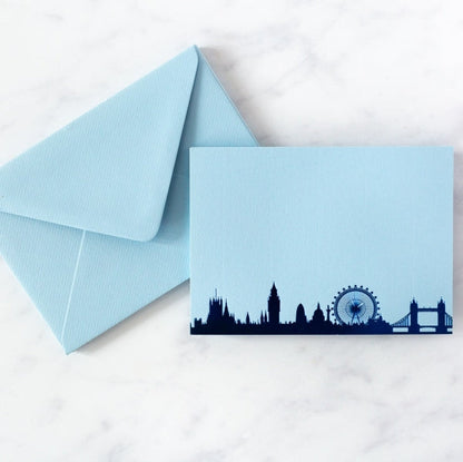 London Skyline Correspondence Cards