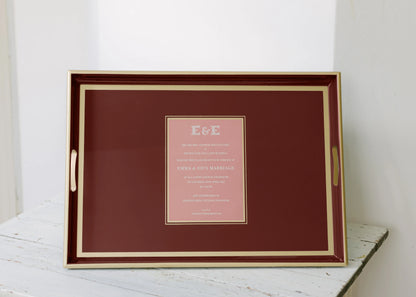 Large Invitation Tray