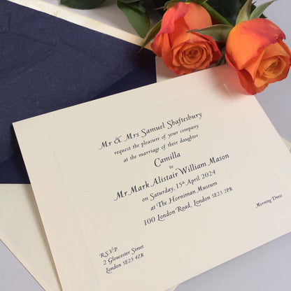 Camilla Wedding Invitations