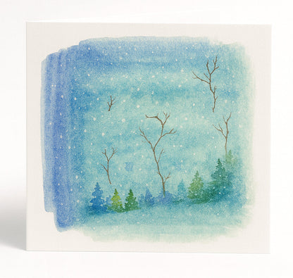 A Triptych of Winter Scenes