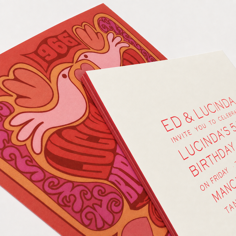 Retro Invitation