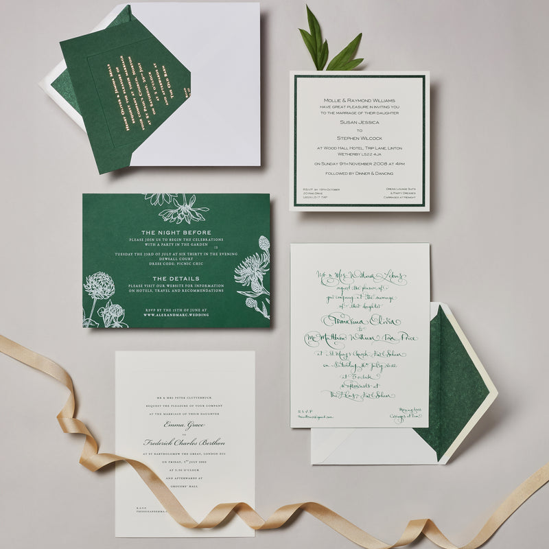 Green Invitations