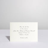 Classic Wilberforce Wedding Save the Date Cards
