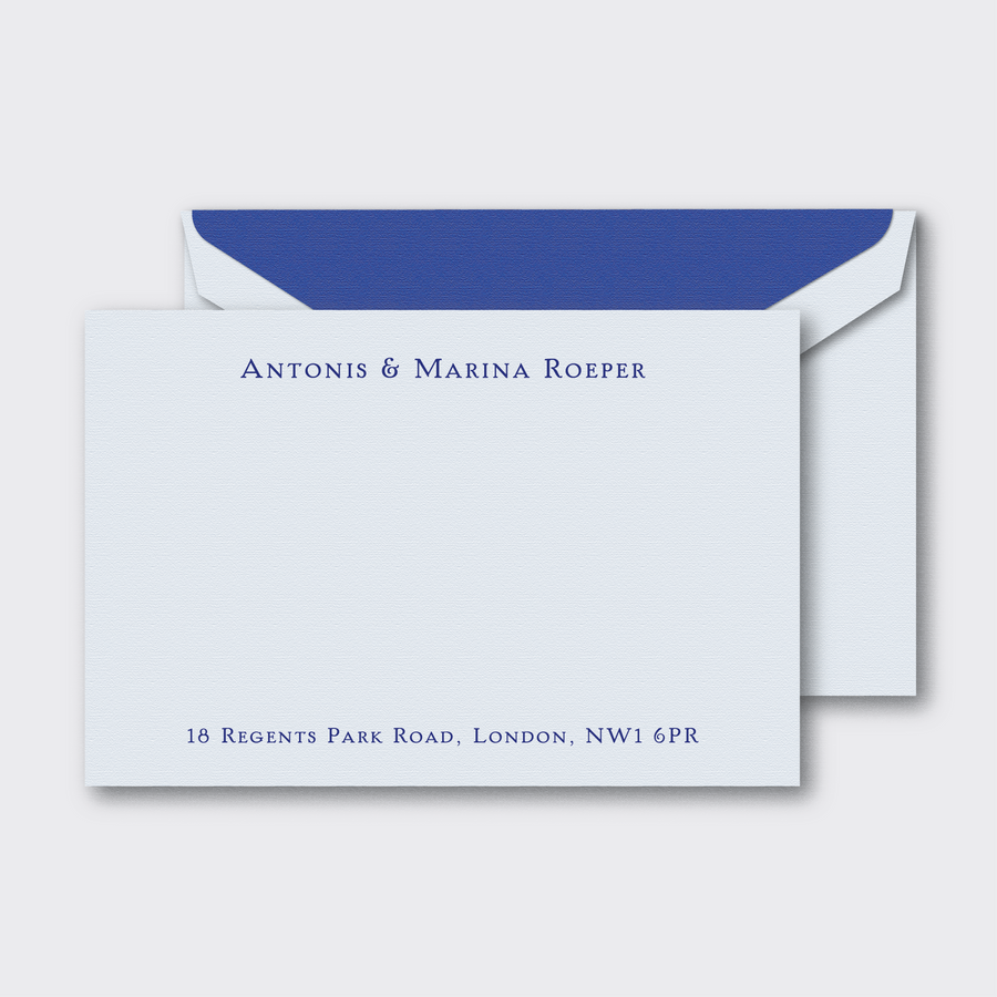 Header & Footer Correspondence Cards - A6+