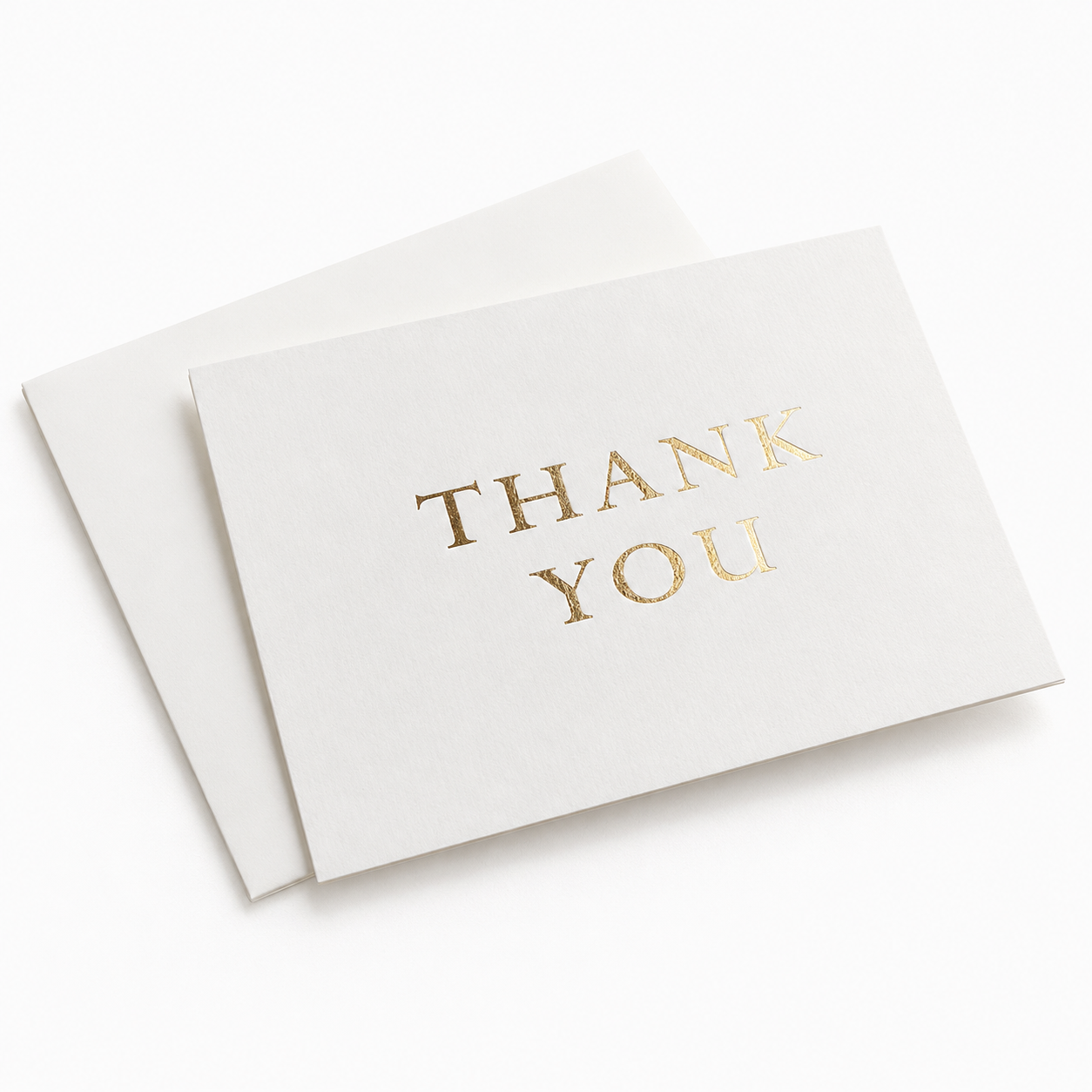 Foiled Thank You Cards