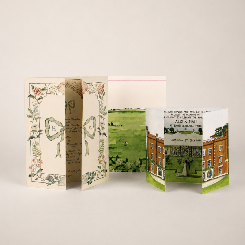 Gatefold Wedding Invitations