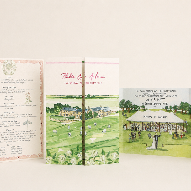Gatefold Wedding Invitations
