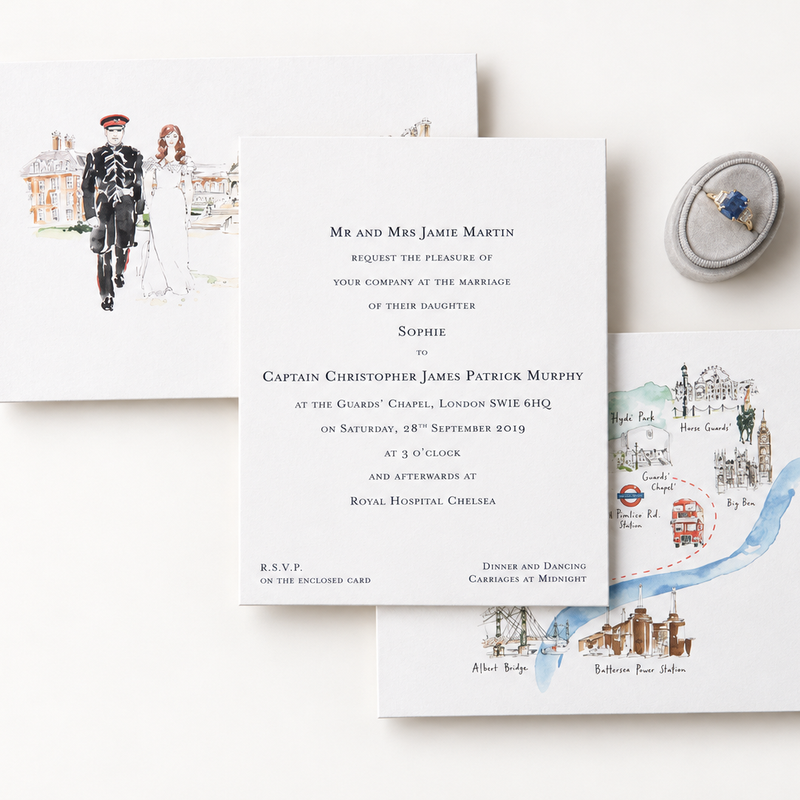 Illustrated Wedding Suite