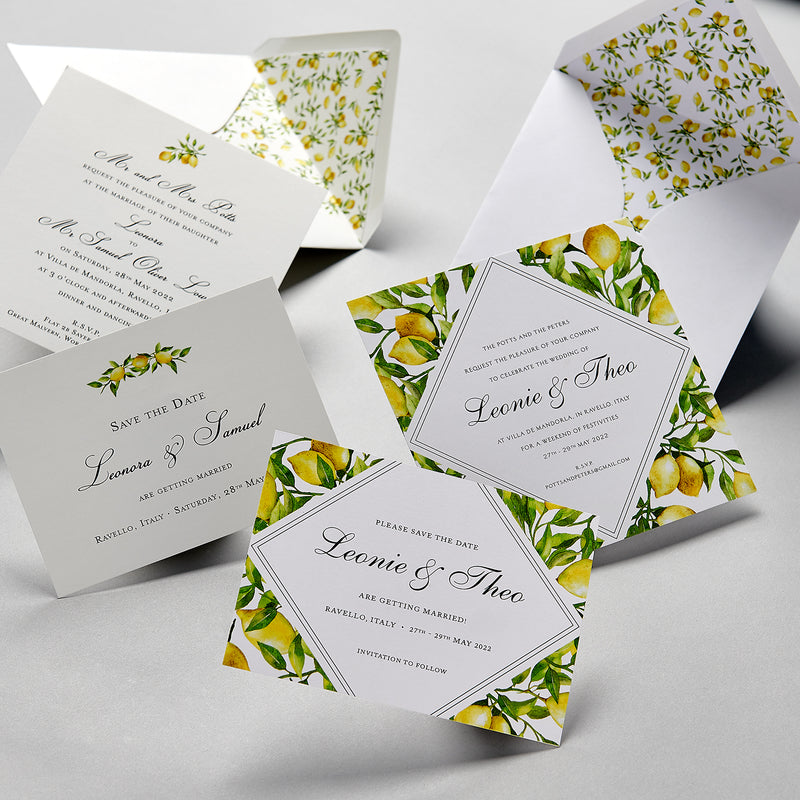 Lemon Wedding Suite