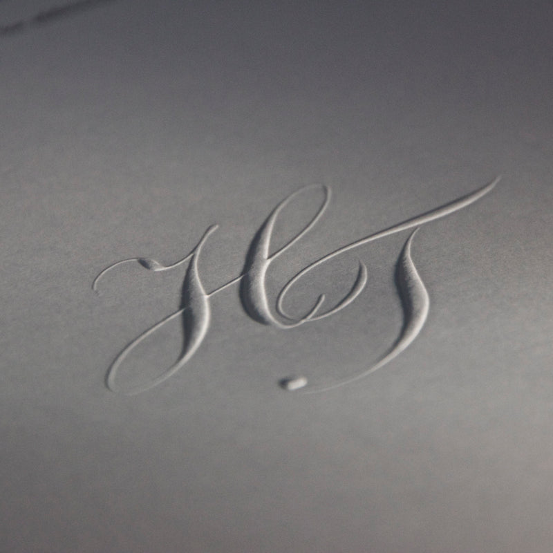 Blind Embossed Monogram
