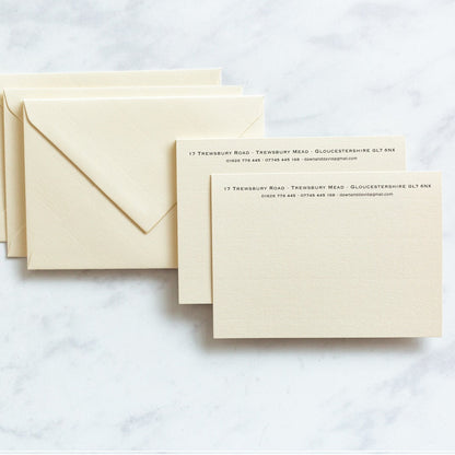 Gee Brothers Correspondence Cards