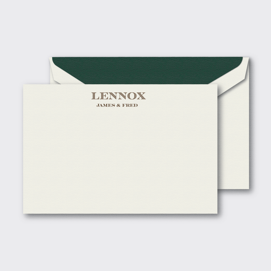 Surname Correspondence Cards - A6+