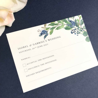 Isobel Reply Cards