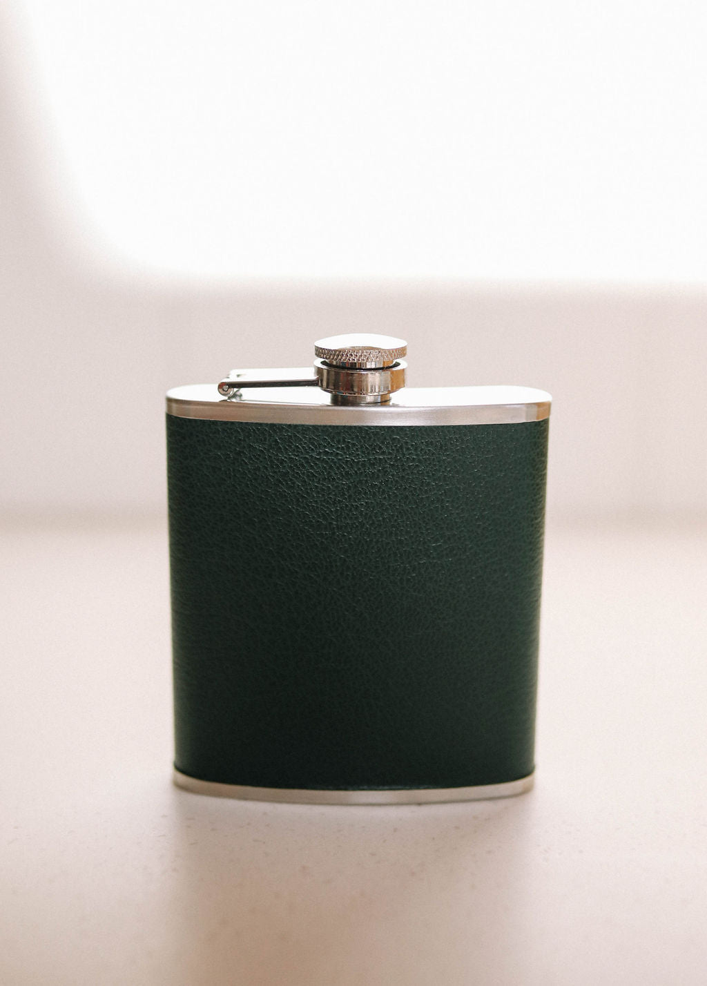 Racing Green Hip Flask