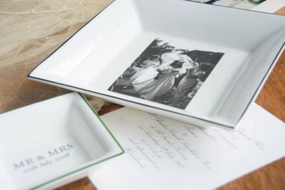 Large Square Photograph Dish