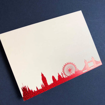 London Skyline Correspondence Cards